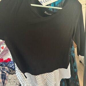 New York & Company Black Blouse